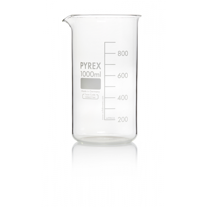 Pyrex® Berzelius 烧杯，高型，1000 mL