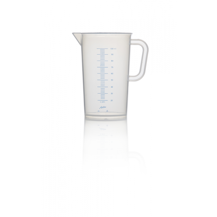 AZLON® 水壶，印有刻度，聚丙烯材质，100mL