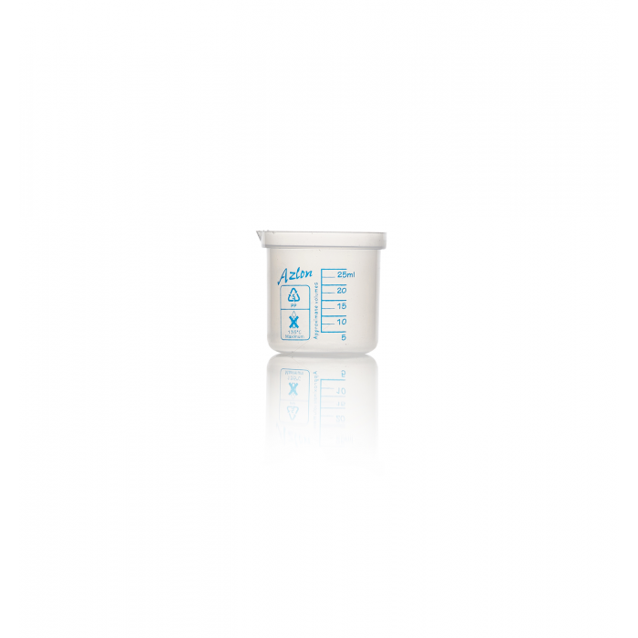 AZLON® 烧杯，直边，聚丙烯，25mL