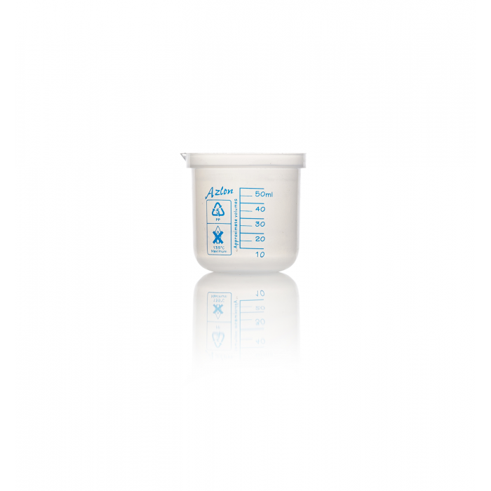 AZLON® 烧杯，直边，聚丙烯，50mL