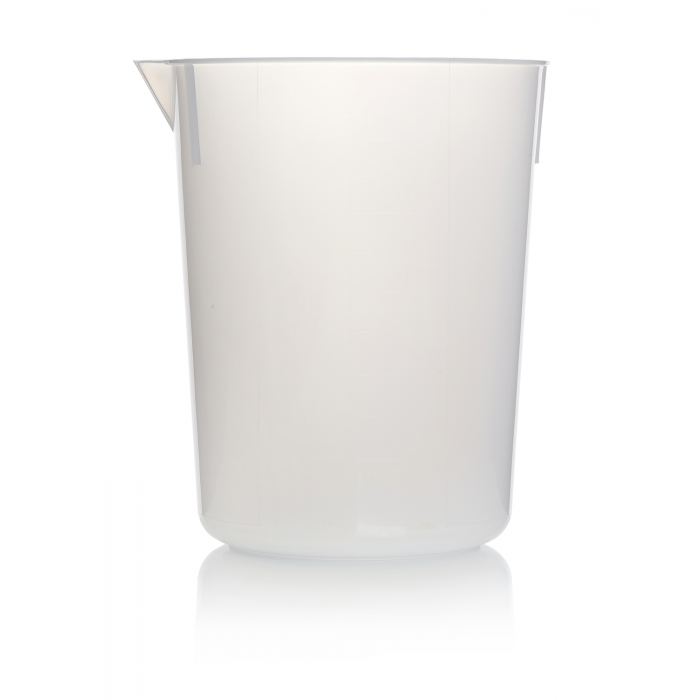 AZLON® 烧杯，锥形，模制刻度，聚丙烯，2000mL