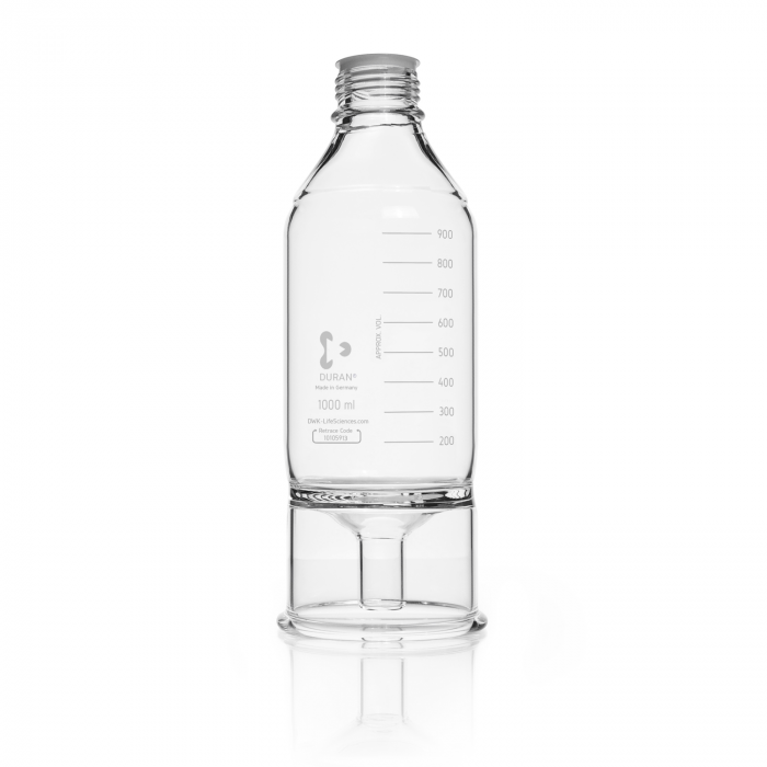 DURAN® GL 45 HPLC 储液瓶，透明，锥形底座，1000ml
