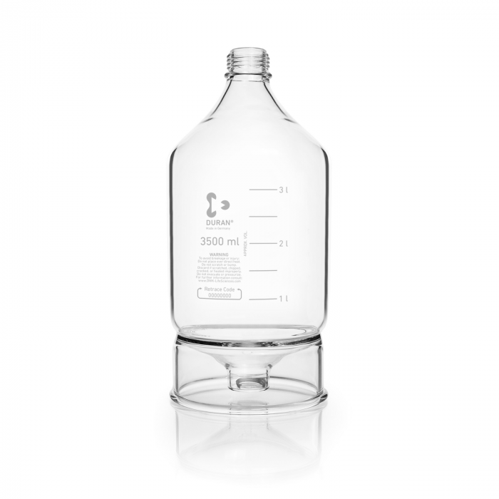 DURAN® GL 45 HPLC 储液瓶，透明，锥形底座，3500ml