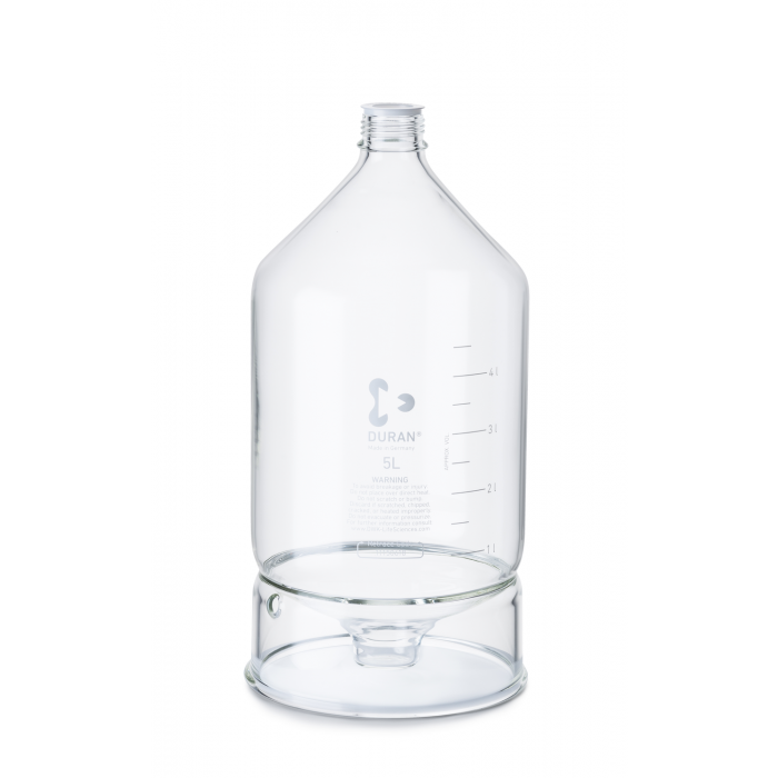 DURAN® GL 45 HPLC 储液瓶，透明，锥形底座，5000ml