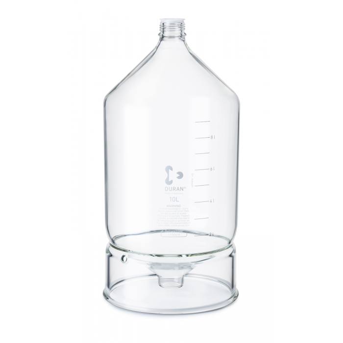 DURAN® GL 45 HPLC 储液瓶，透明，锥形底座，10000ml
