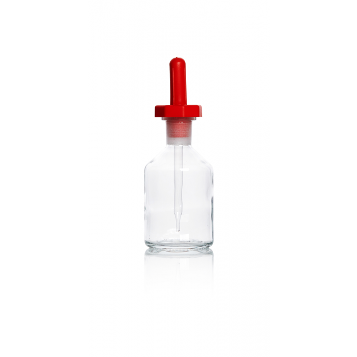 MBL® 瓶，滴液，配有滴液吸管，乙烯基橡胶奶嘴，100 毫升