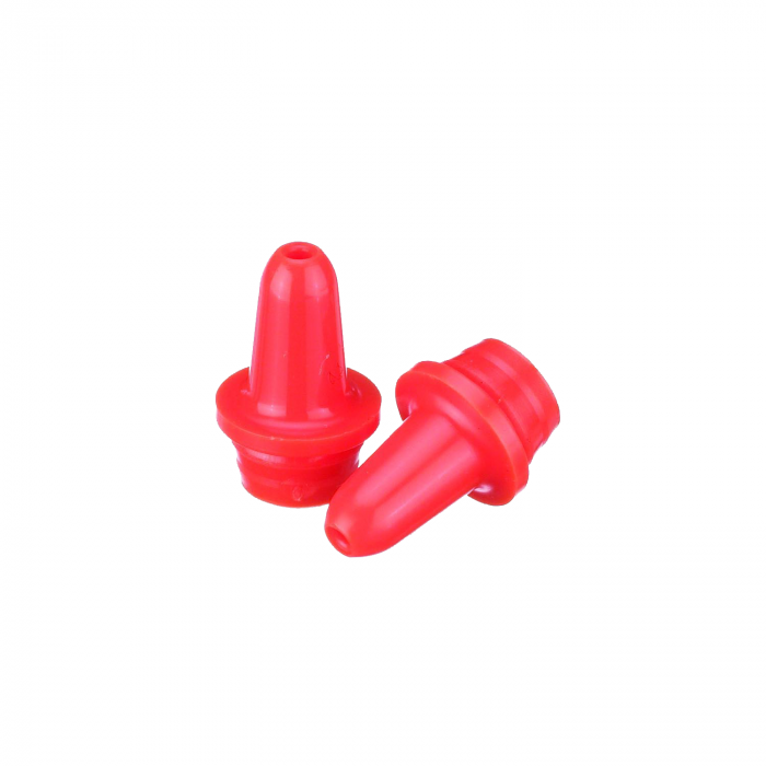WHEATON® 加长型可控滴管头, 13mm, 橙色, 100盒装
