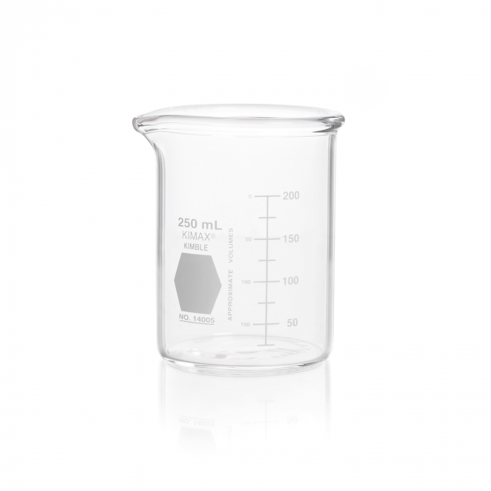 KIMBLE® KIMAX® 重型烧杯，低型，250 mL