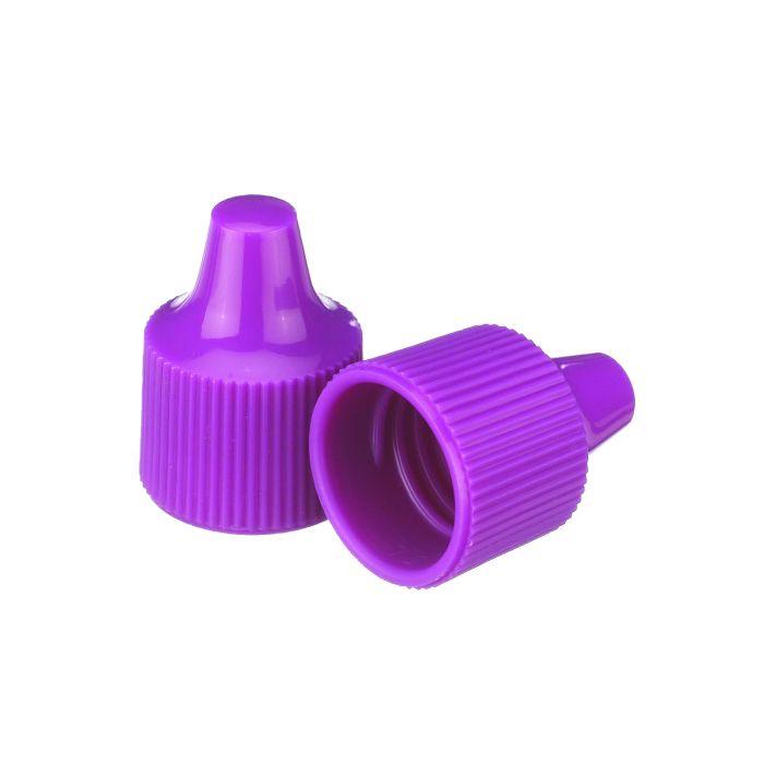WHEATON® 滴管头帽，15-415，紫色，1000盒装