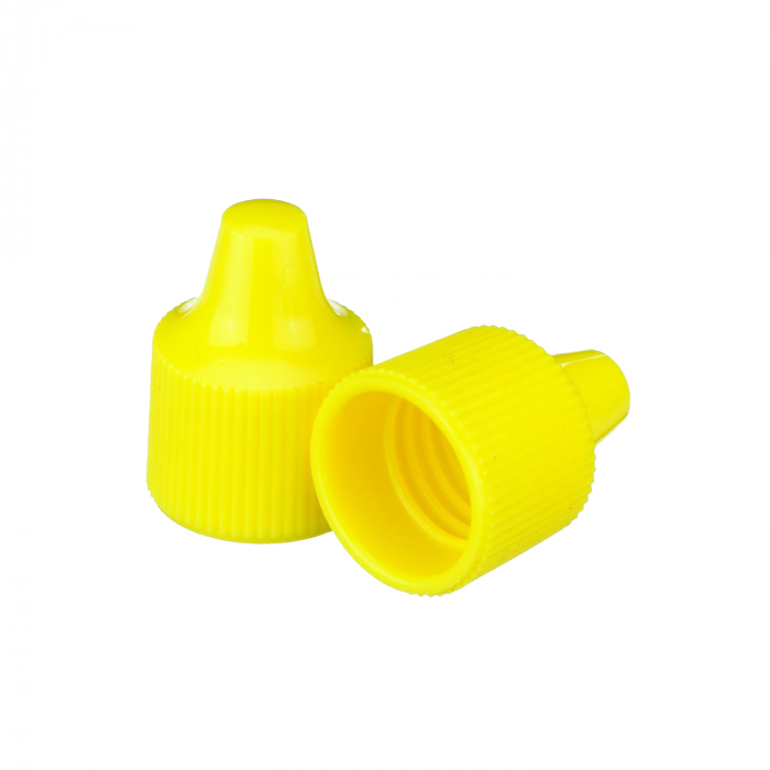 WHEATON® 滴管头帽，15-415，黄色，1000盒装