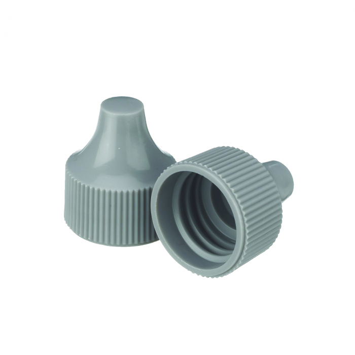WHEATON® 滴管头帽，20-410，灰色，1000盒装