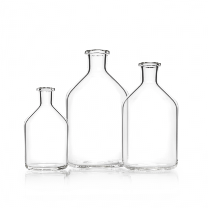 DURAN® 微生物培养瓶, 窄口, 未磨砂处理, 无印刷区, 100ml