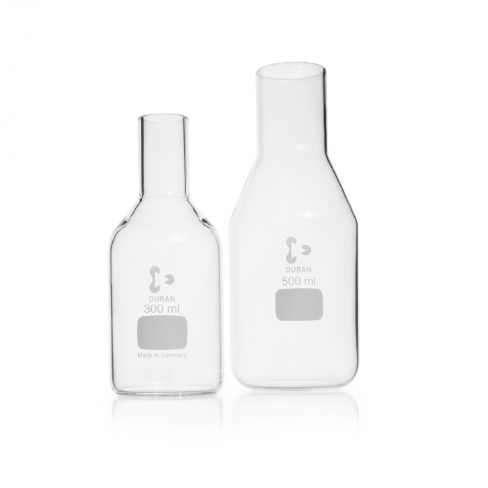 DURAN® 培养基瓶, 平口，用于玻璃盖，1000ml