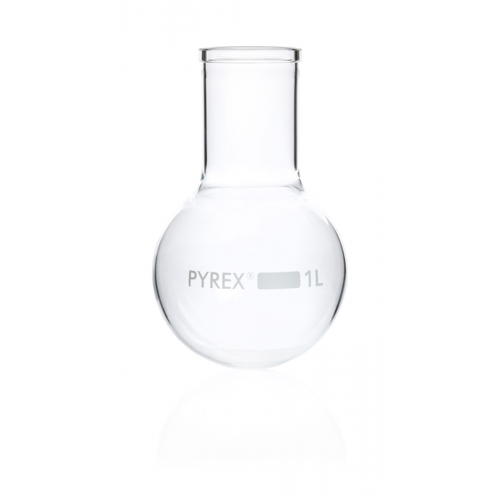 PYREX®烧瓶，沸腾，圆底，宽颈 1000 mL