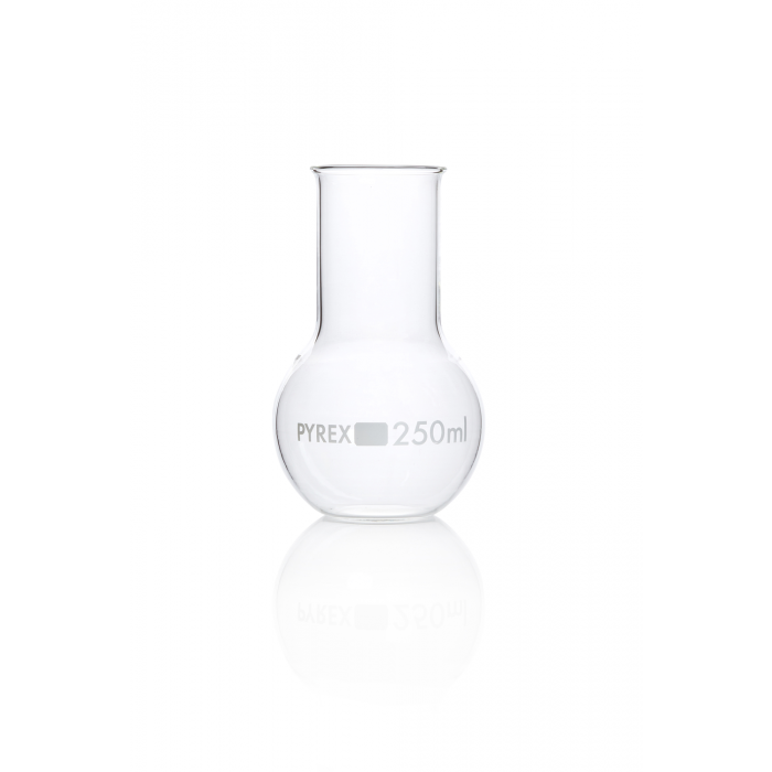 PYREX®烧瓶，沸腾，平底，宽颈 250 mL