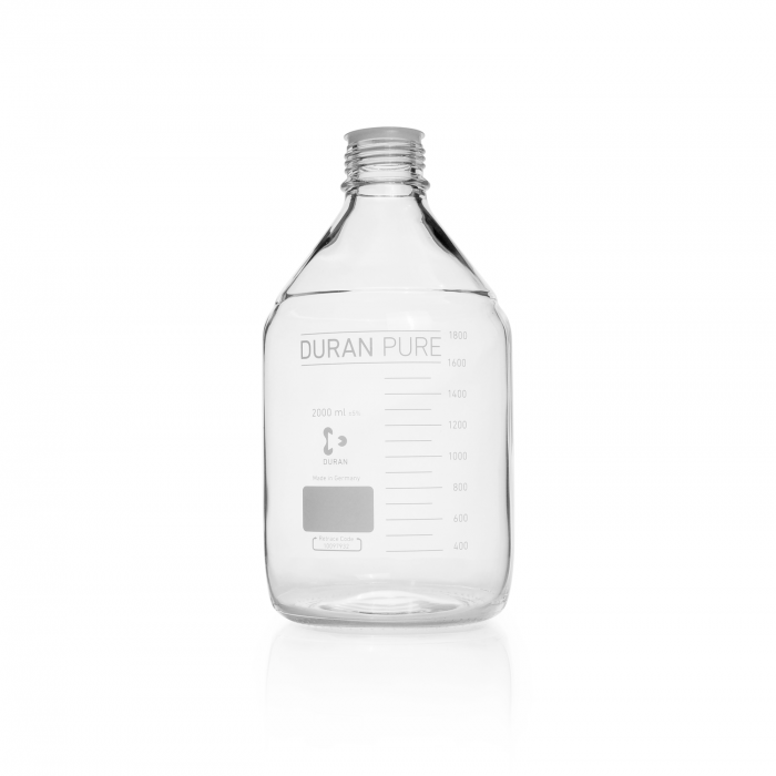 DURAN® PURE 瓶, 透明, 2000 mL