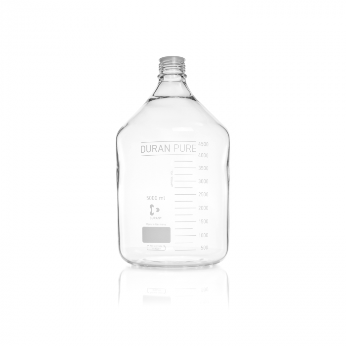 DURAN® PURE 瓶，透明，5000 mL