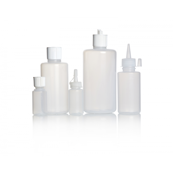 AZLON® , 分配瓶, 带槽口盖, LDPE