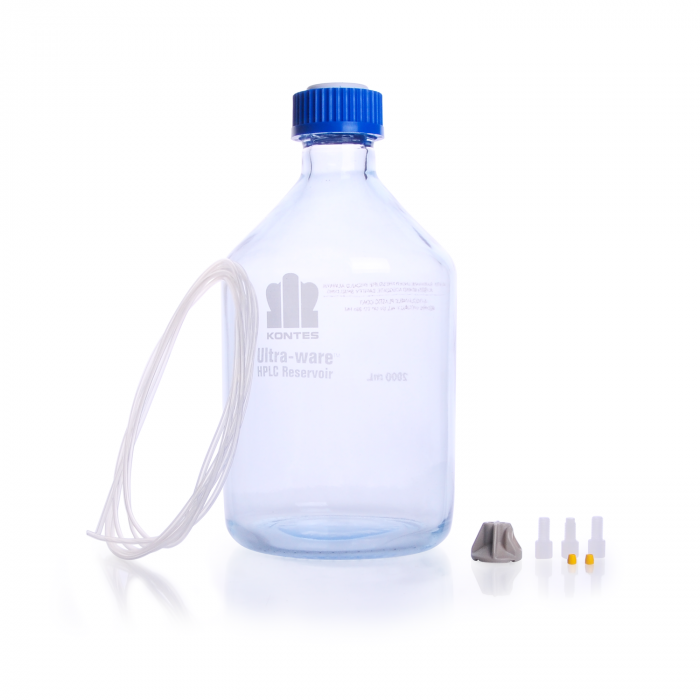 KIMBLE® ULTRA-WARE® 经济型三孔瓶盖系统，5000 mL
