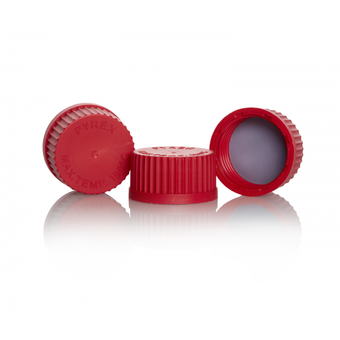 PYREX® 螺帽，高温红色 GL 45