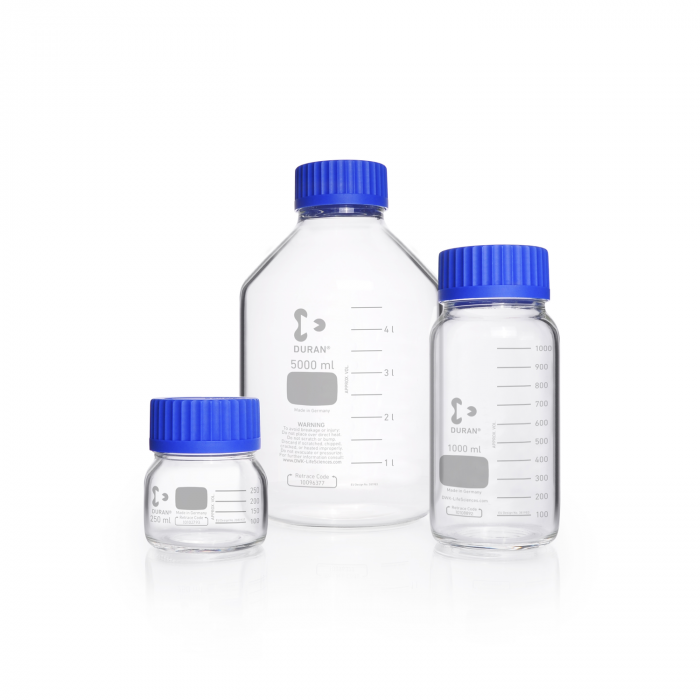 DURAN® GLS 80® 实验室瓶，广口，透明