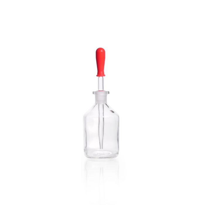透明苏打石灰玻璃滴瓶，100 mL