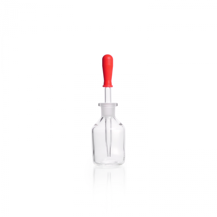透明苏打石灰玻璃滴瓶，50 mL