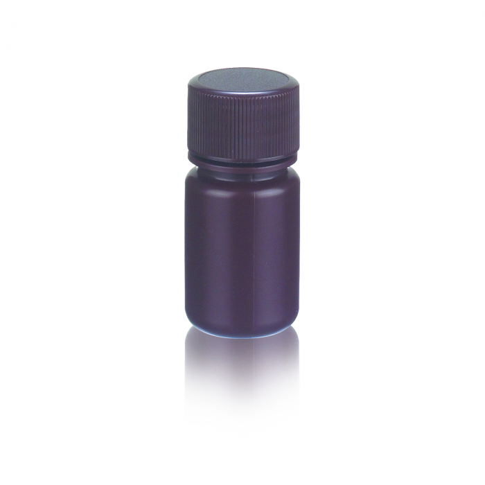 WHEATON® 防漏瓶，30mL，棕色，高密度聚乙烯，28-410