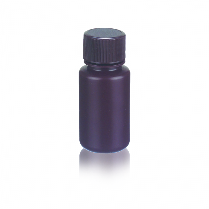 WHEATON® 防漏瓶，60mL，棕色，高密度聚乙烯，28-410