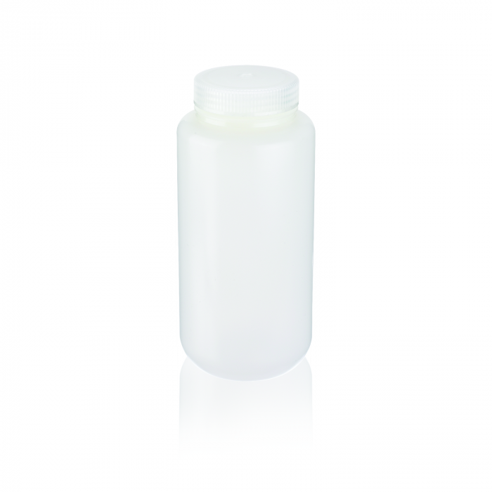 WHEATON® 防漏瓶，1000毫升，自然色，高密度聚乙烯，63-415