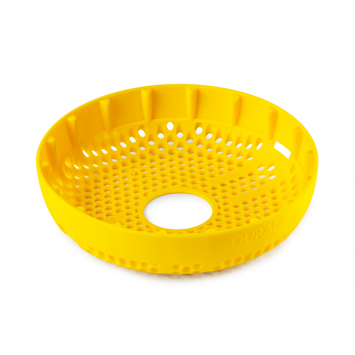 DURAN® 玻璃瓶底保护底座, 适用于 5L DURAN® 瓶, 黄色