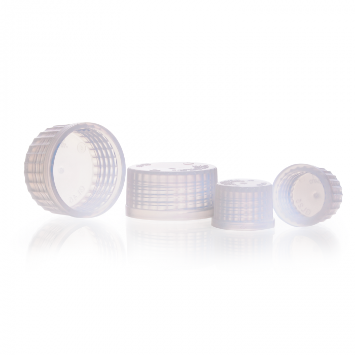 DURAN® 特级螺旋盖及配件，PFA、PTFE、硅树脂