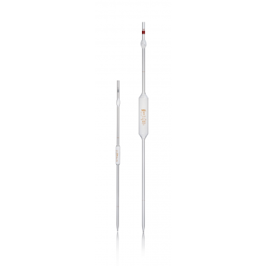 MBL® 体积计量移液器，带两个标记，AS 级，批次认证