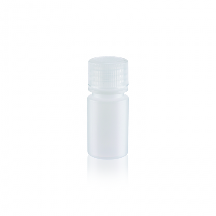 WHEATON® 防漏瓶，15mL，自然色，高密度聚乙烯，20-410
