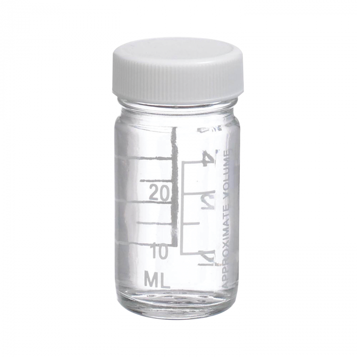 WHEATON® VALUMETRIC™ 刻度瓶, 1盎司, PTFE内衬