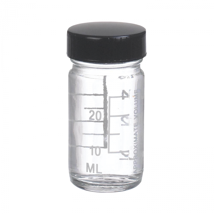WHEATON® VALUMETRIC™ 刻度瓶，1 盎司，聚乙烯锥形瓶