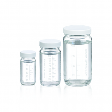 WHEATON® VALUMETRIC™ 刻度瓶，8 盎司，PV 内衬，散装