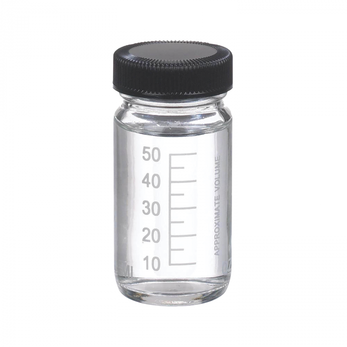 WHEATON® VALUMETRIC™ 刻度瓶，2 盎司，PE 锥形