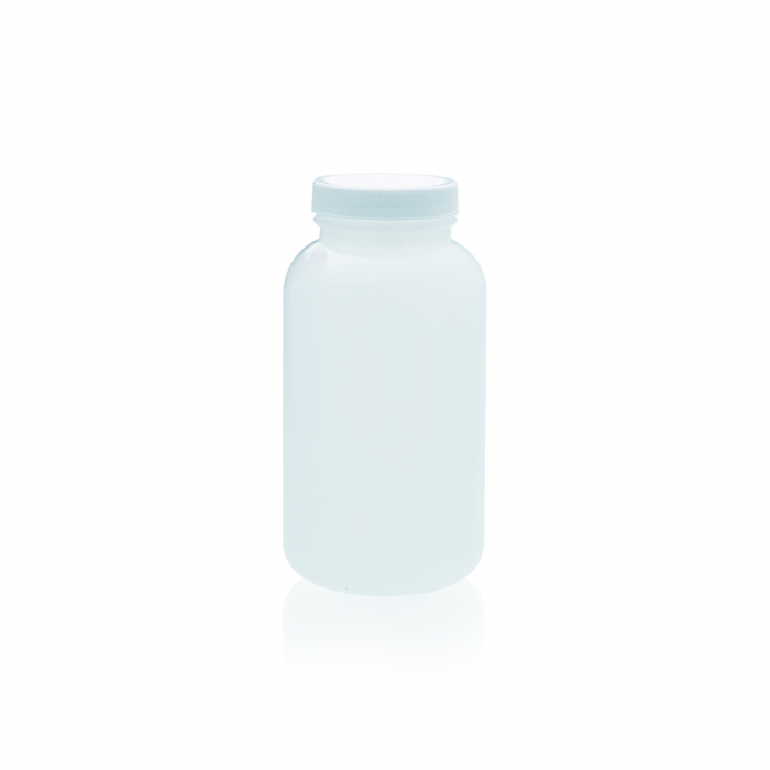 WHEATON® 高密度聚乙烯广口圆形包装瓶，500 mL