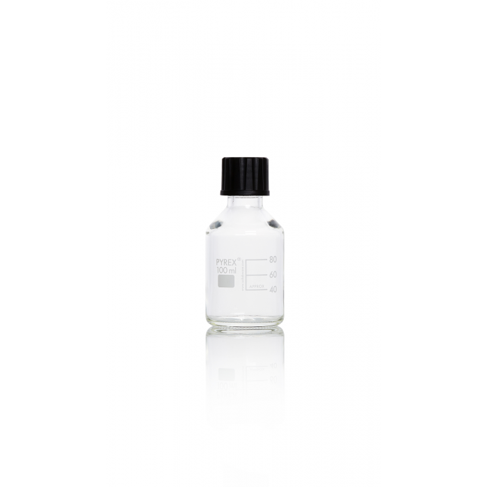 PYREX®刻度试剂瓶，带 SVL 25 PBT 螺旋盖 100 mL