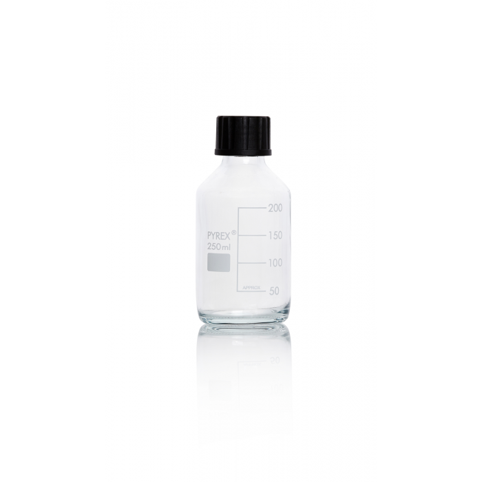 PYREX®刻度试剂瓶，带 SVL 30 PBT 螺旋盖 250 mL