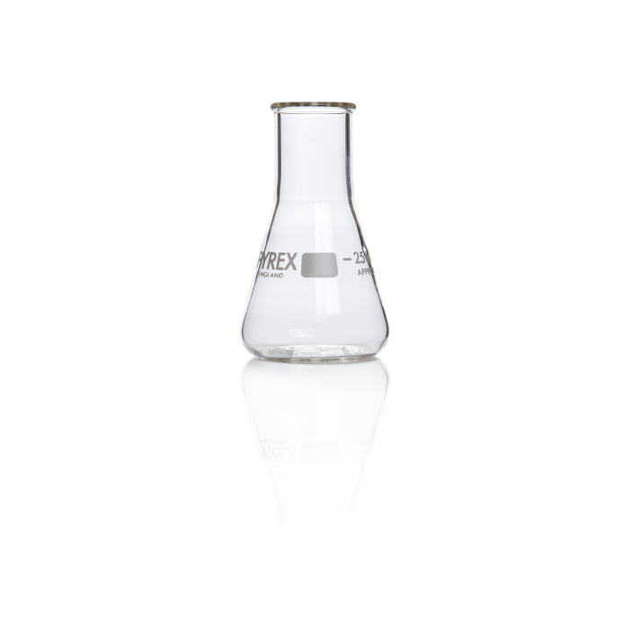 PYREX®烧瓶，锥形，窄口 25 mL