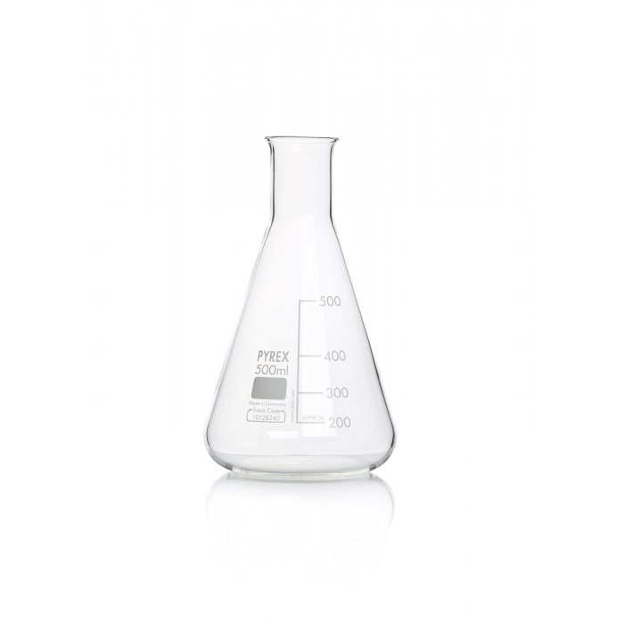 PYREX®烧瓶，锥形，窄口 500 mL