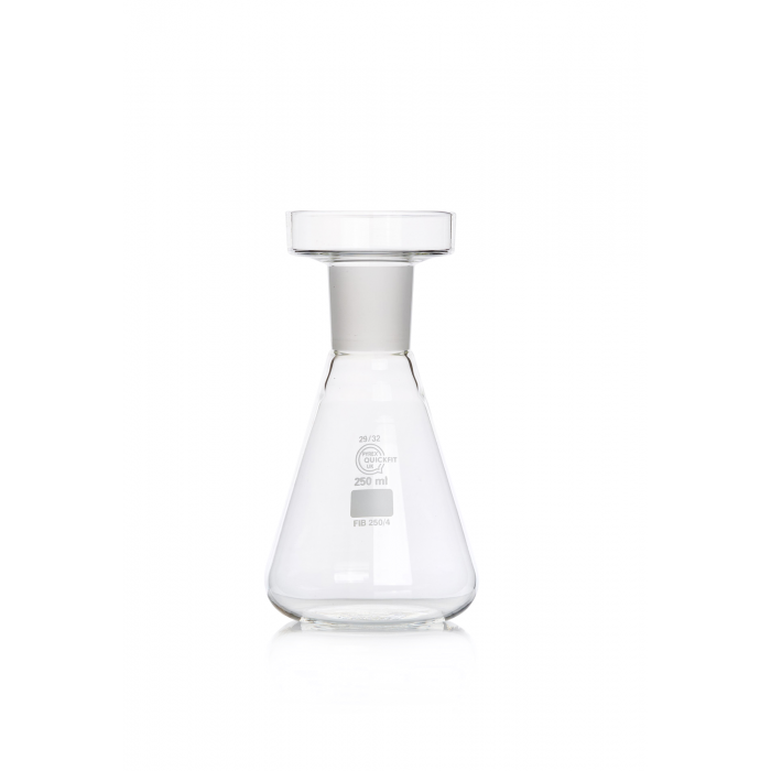 QUICKFIT® 烧瓶碘酒，接地插座 NS 29/32，250 毫升