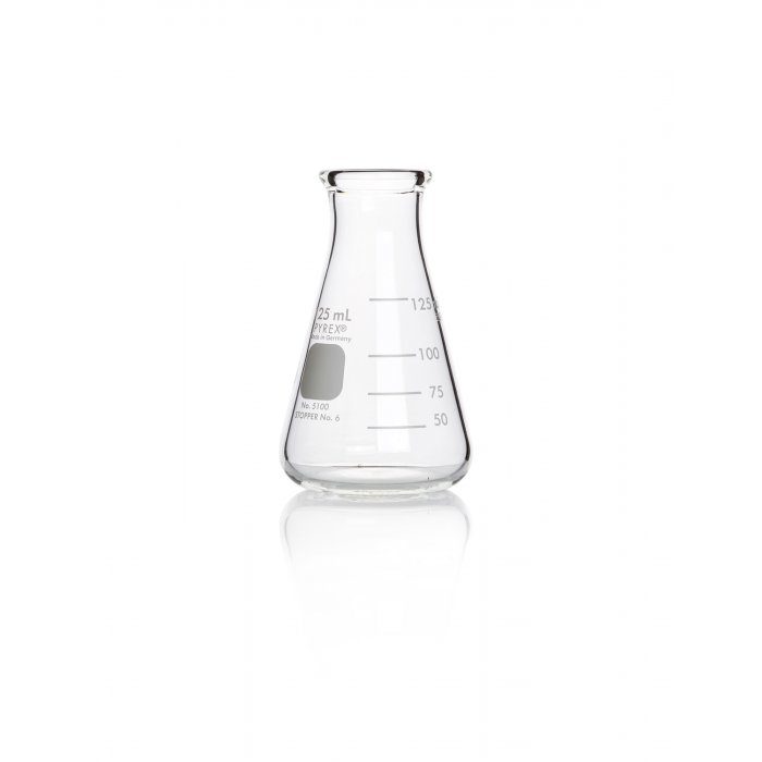 PYREX®烧瓶，锥形，宽颈，重型 125 mL