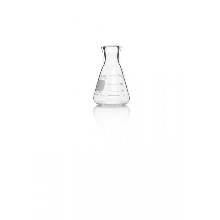 PYREX®烧瓶，锥形，窄口，重型 25 mL