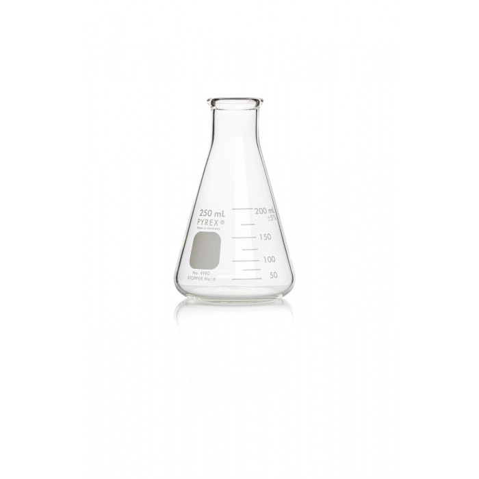 PYREX®烧瓶，锥形，窄口，重型 250 mL