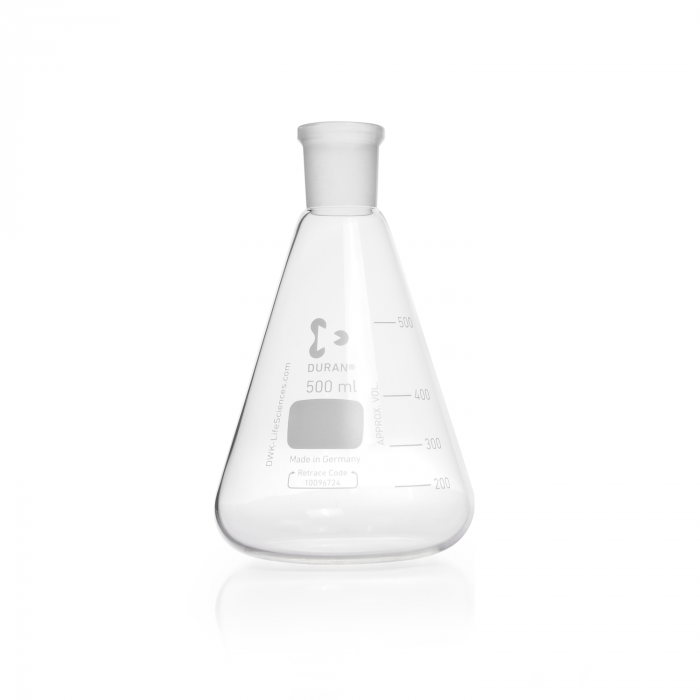 DURAN® 埃伦迈耶烧瓶, NS 29/32, 500 mL