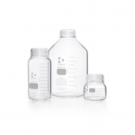 DURAN® GLS 80® 实验室瓶，广口，透明