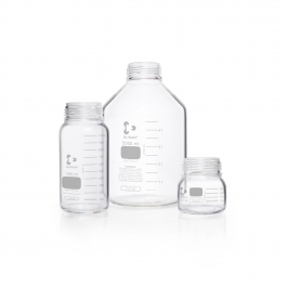 DURAN® GLS 80® 广口实验室瓶，透明